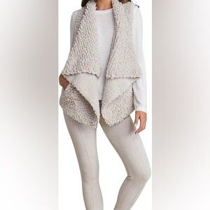 Barefoot Dreams CozyChic Loop Fringe Cascading Vest